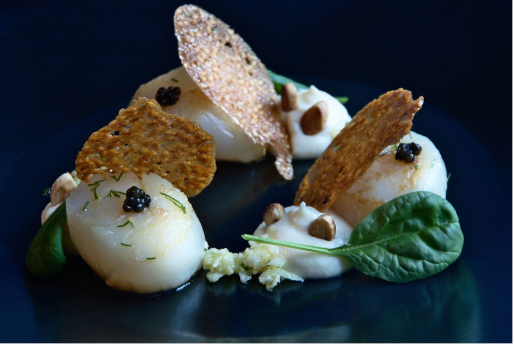 Noix de Saint-Jacques & chou fleur